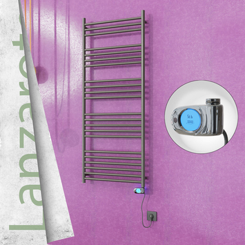 Radiva - Lanzarote Elektrikli Havlupan 600x1500 Satine Polisaj (Musa Termostat) 600W