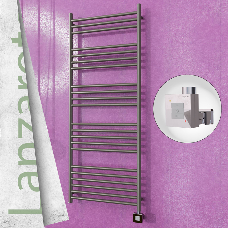 Lanzarote Sèche Serviettes Electrique 600x1500 Finition peinture satiné Ktx1 600 Watt