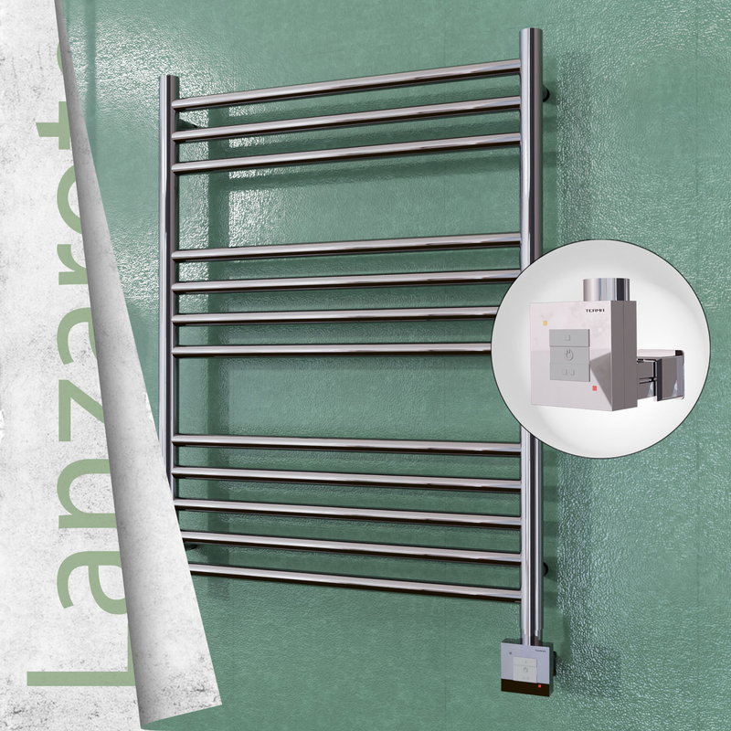 Lanzarote Electric Towel Warmer 600x800 Mirror Finish Ktx1 200 W