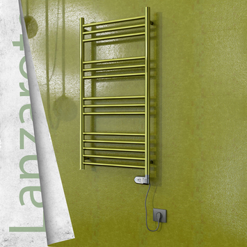  - LANZAROTE Elektrikli Paslanmaz Çelik Havlupan 500x1000 Altın (Thesis Termostat) 200W