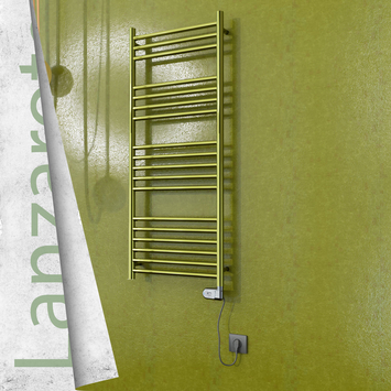 Radiva - Lanzarote Elektrikli Paslanmaz Çelik Havlupan 500x1200 Altın (Thesis Termostat) 300W