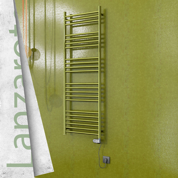 Radiva - Lanzarote Elektrikli Paslanmaz Çelik Havlupan 500x1500 Altın (Thesis Termostat) 300W