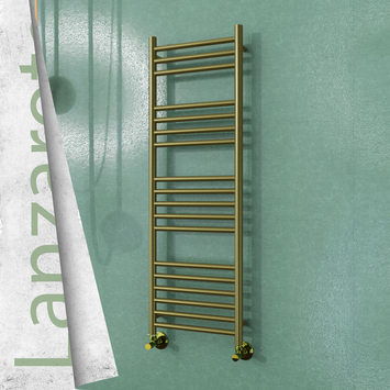 Radiva - LANZAROTE Paslanmaz Çelik Havlupan 400x1200 Satine Altın