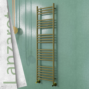Radiva - LANZAROTE Paslanmaz Çelik Havlupan 400x1500 Satine Altın