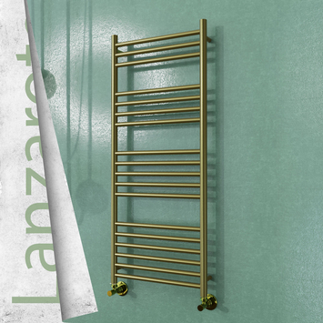 Radiva - LANZAROTE Paslanmaz Çelik Havlupan 500x1200 Satine Altın