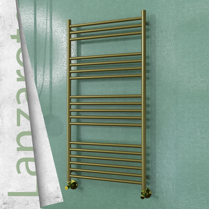 LANZAROTE Paslanmaz Çelik Havlupan 600x1200 Satine Altın