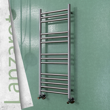 Radiva - Lanzarote Sèche Serviettes Décoratif 400x1000 (Acier Inoxydable) Finition de polissage