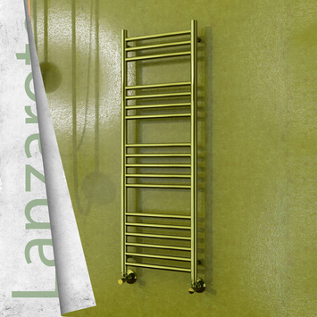 Radiva - Lanzarote Sèche Serviettes Décoratif 400x1200 (Acier Inoxydable) Or