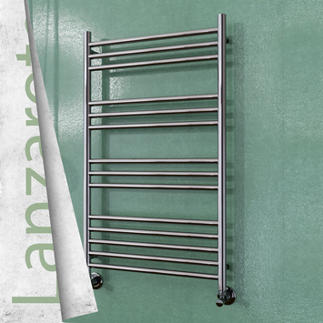 Radiva - Lanzarote Sèche Serviettes Décoratif 600x1000 (Acier Inoxydable) Finition de polissage