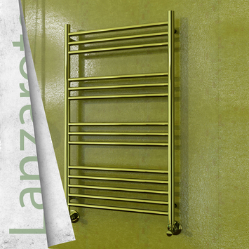 - Lanzarote Sèche Serviettes Décoratif 600x1000 (Acier Inoxydable) Or  - Lanzarote Sèche Serviettes Décoratif 600x1000 (Acier Inoxydable) Or