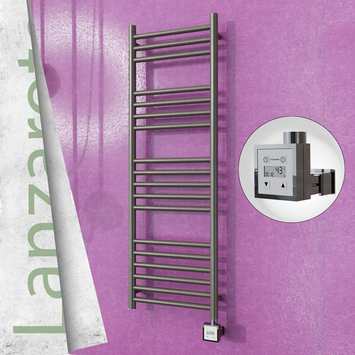 Radiva - Lanzarote Sèche Serviettes Electrique 400x1200 Finition peinture satiné Ktx3 300 Watt