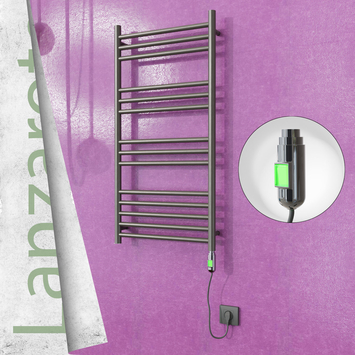 - Lanzarote Sèche Serviettes Electrique 500x1000 Finition peinture satiné (On/Off) 200 W  - Lanzarote Sèche Serviettes Electrique 500x1000 Finition peinture satiné (On/Off) 200 W