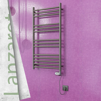 Radiva - Lanzarote Sèche Serviettes Electrique 500x1000 Finition peinture satiné (Thermostat Thesis) 200 W