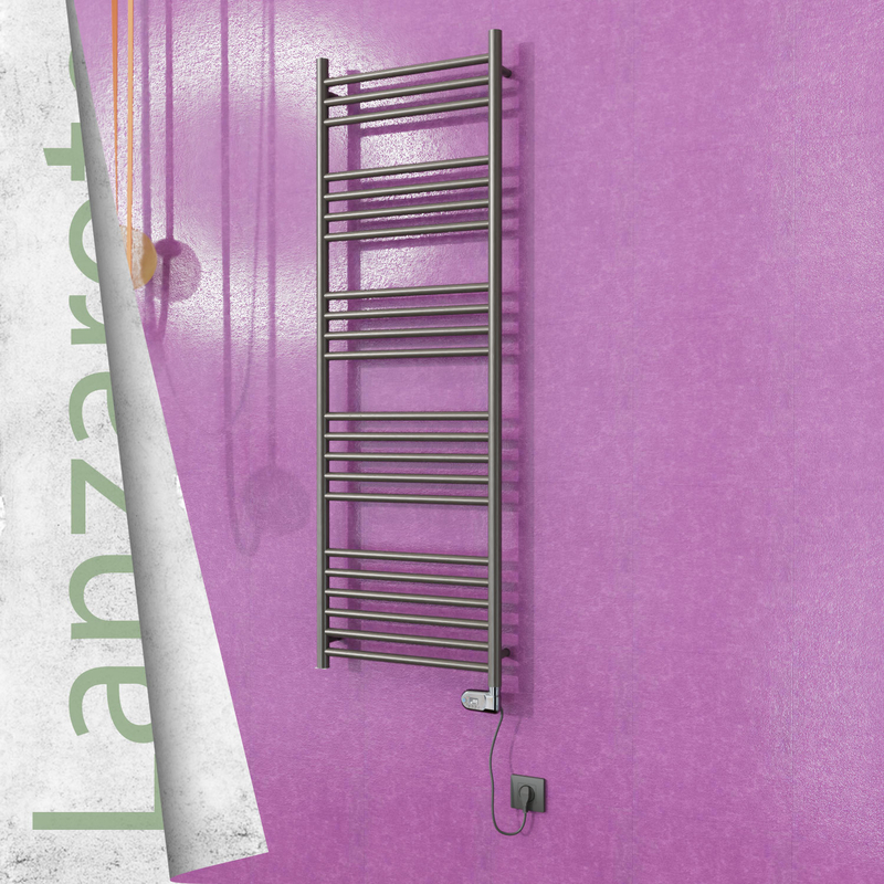 Lanzarote Sèche Serviettes Electrique 500x1500 Finition peinture satiné (Thermostat Thesis) 300 W