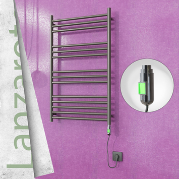 Radiva - Lanzarote Sèche Serviettes Electrique 600x1000 Finition peinture satiné (On/Off) 300 Watt