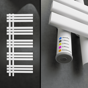  - LOIRE Kuru Elektrikli Havlupan 500x1200 Beyaz 450W