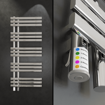  - LOIRE Kuru Elektrikli Havlupan 500x1200 Krom 450W