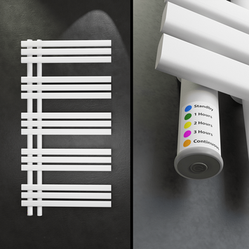  - LOIRE Kuru Elektrikli Havlupan 600x1200 Beyaz 500W