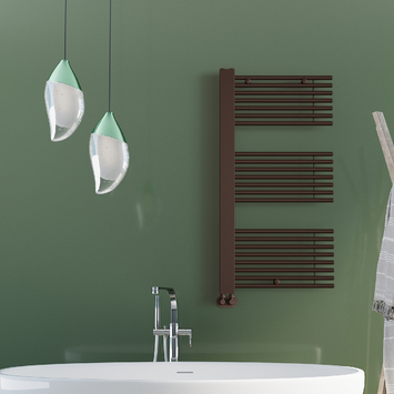 - Male Decorative Towel Warmer 600x1190 Copper Antique  - Male Decorative Towel Warmer 600x1190 Copper Antique