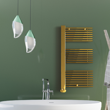 Radiva - Male Decorative Towel Warmer 600x1190 Gold Radiva - Male Decorative Towel Warmer 600x1190 Gold