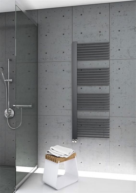 Male Decorative Towel Warmer 600x1600 Anthracite