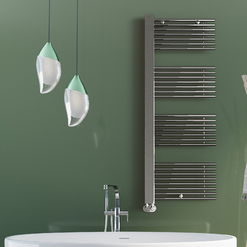 Radiva - Male Decorative Towel Warmer 600x1600 Chrome
