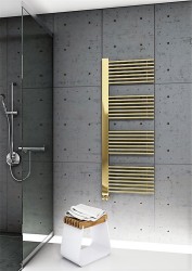 Male Decorative Towel Warmer 600x1600 Gold - Thumbnail