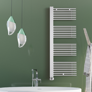 Radiva - Male Decorative Towel Warmer 600x1600 White