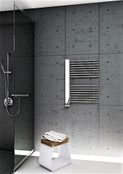 Male Decorative Towel Warmer 600x800 Chrome - Thumbnail