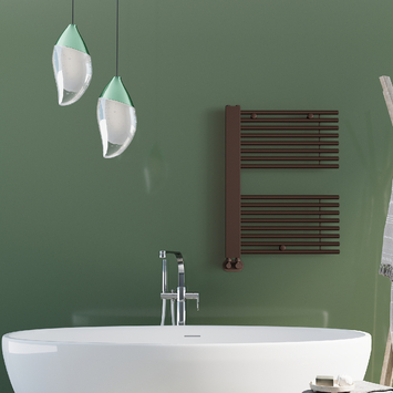 - Male Decorative Towel Warmer 600x800 Copper Antique  - Male Decorative Towel Warmer 600x800 Copper Antique