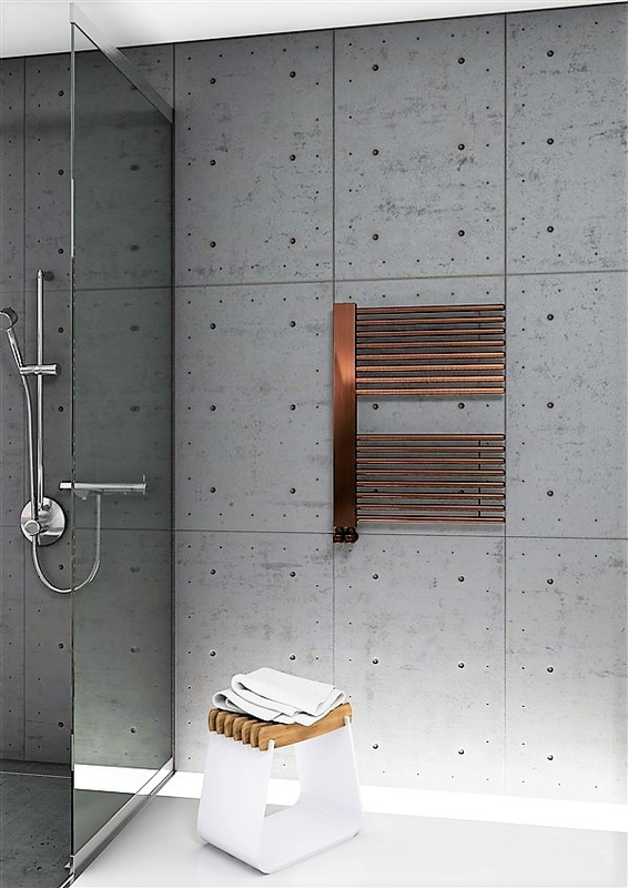Male Decorative Towel Warmer 600x800 Copper Antique