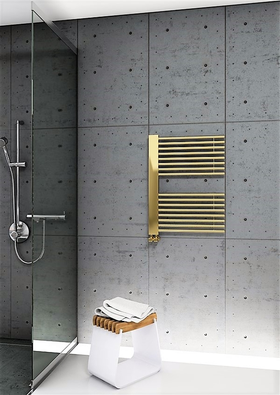 Male Decorative Towel Warmer 600x800 Gold
