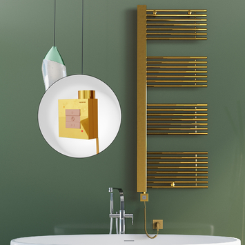 Radiva - Male Electric Towel Warmer 600x1600 Gold Ktx1 600 W Radiva - Male Electric Towel Warmer 600x1600 Gold Ktx1 600 W