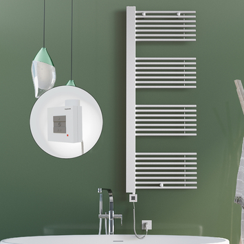 Radiva - Male Electric Towel Warmer 600x1600 White Ktx1 1000 W Radiva - Male Electric Towel Warmer 600x1600 White Ktx1 1000 W