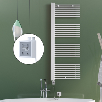 Radiva - Male Electric Towel Warmer 600x1600 White Ktx3 1000 W Radiva - Male Electric Towel Warmer 600x1600 White Ktx3 1000 W
