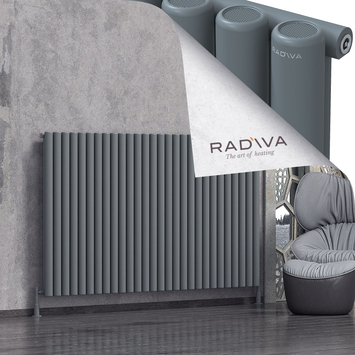 Mati Aluminium Radiator 1200x2068 Anthracite - Thumbnail