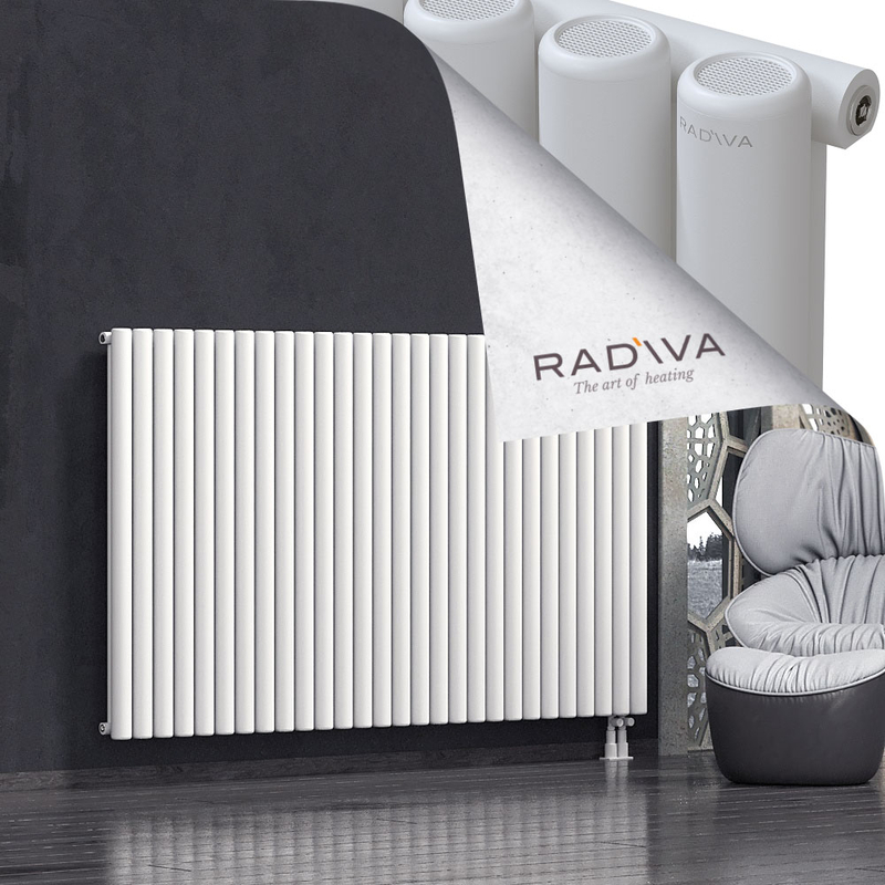 Mati Aluminium Radiator 1200x2068 White