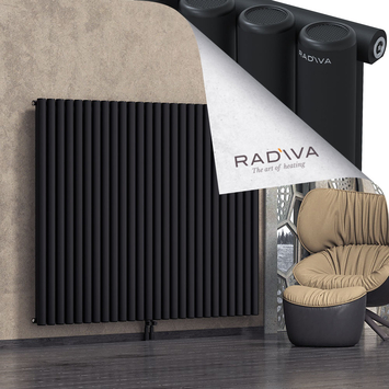 Mati Aluminium Radiator 1500x1920 Black - Thumbnail