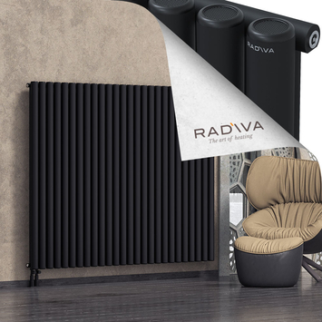 Mati Aluminium Radiator 1500x1920 Black - Thumbnail