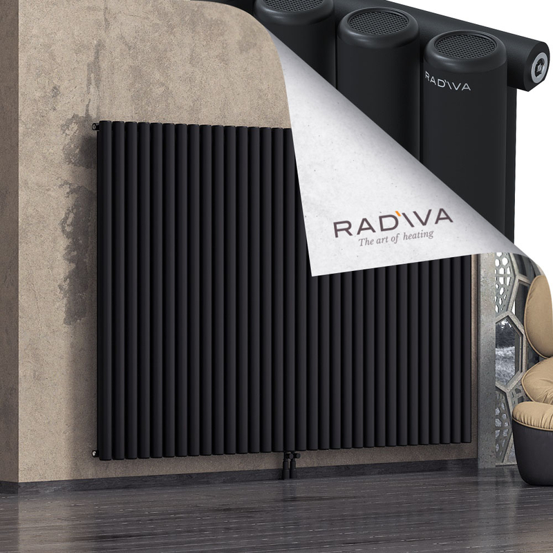 Mati Aluminium Radiator 1600x2364 Black