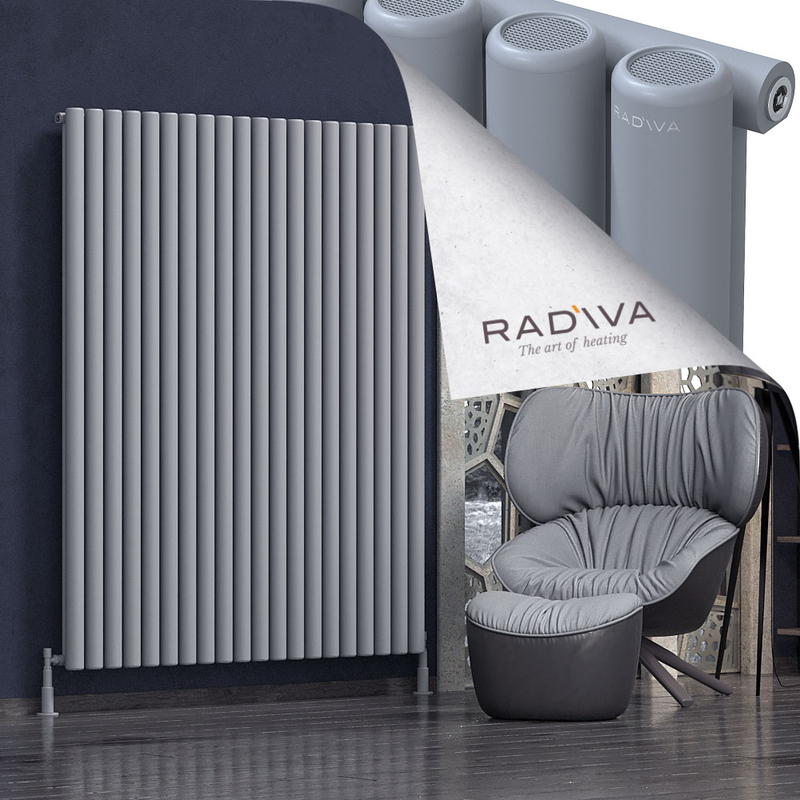 Mati Aluminium Radiator 1800x1476 Grey