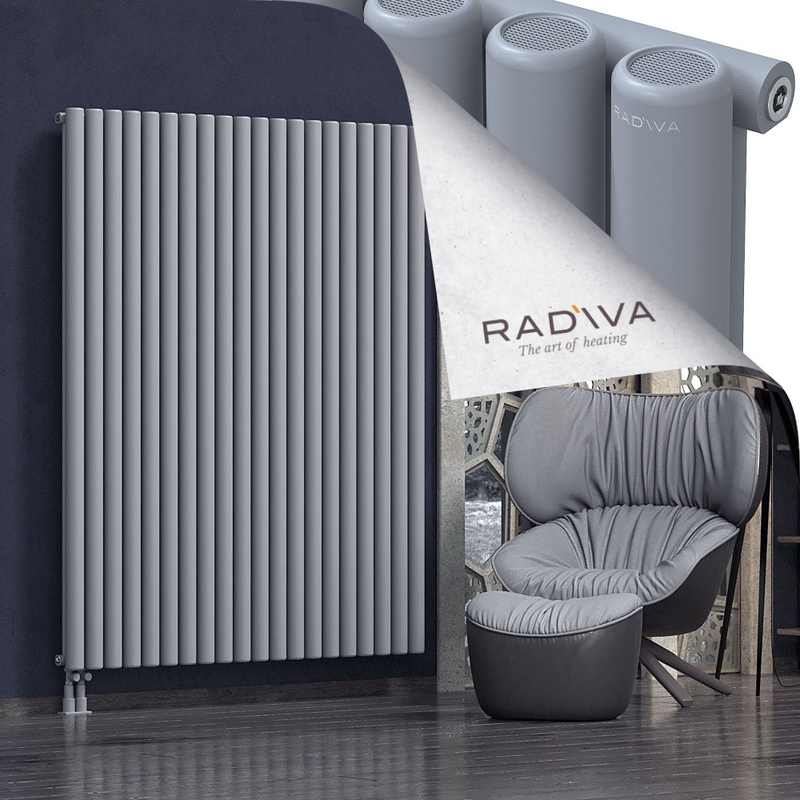 Mati Aluminium Radiator 1800x1476 Grey