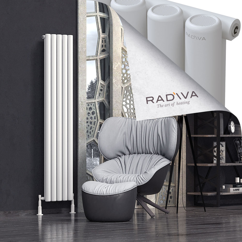 Mati Aluminium Radiator 1800x366 White