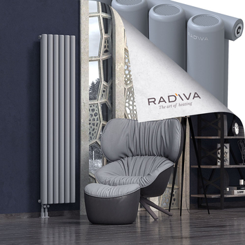 Mati Aluminium Radiator 1800x440 Grey - Thumbnail