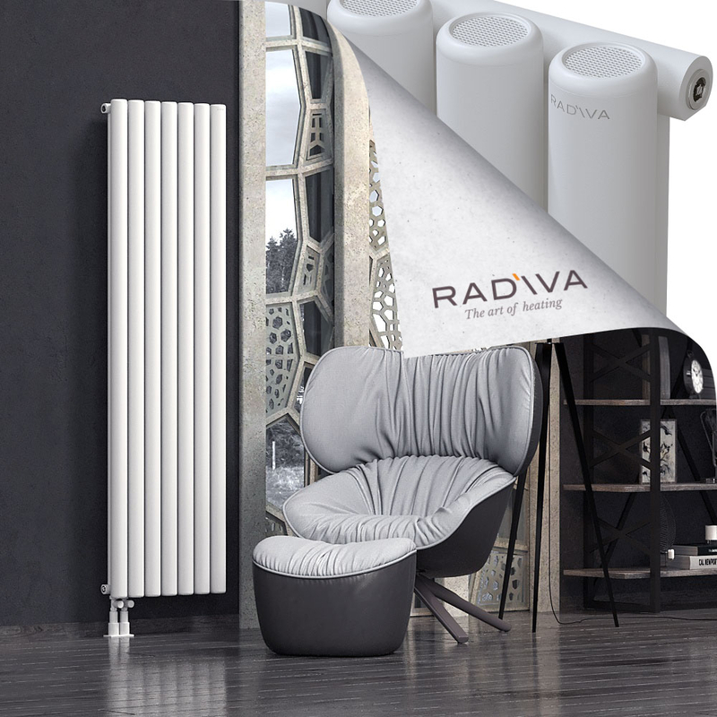 Mati Aluminium Radiator 1800x514 White