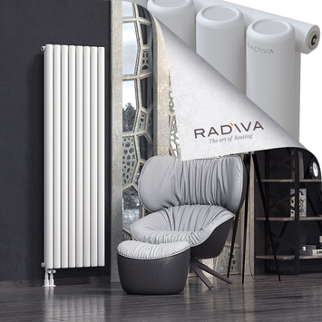 Mati Aluminium Radiator 1800x588 White - Thumbnail