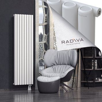 Mati Aluminium Radiator 1800x588 White - Thumbnail