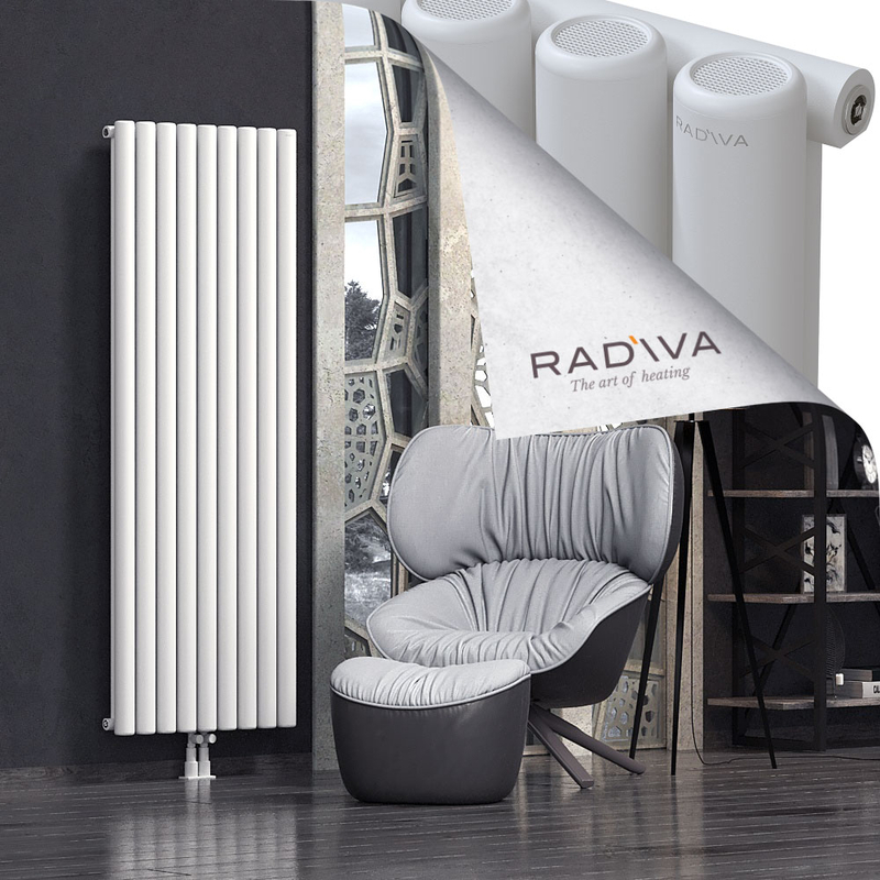 Mati Aluminium Radiator 1800x662 White