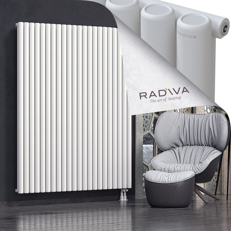 Mati Aluminium Radiator 1900x1624 White