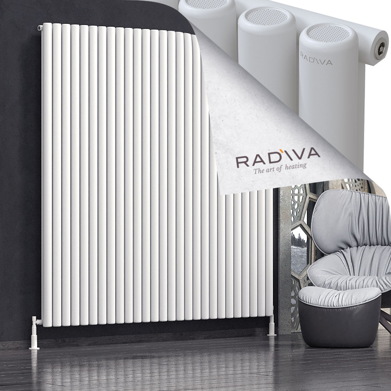 Mati Aluminium Radiator 2000x1994 White